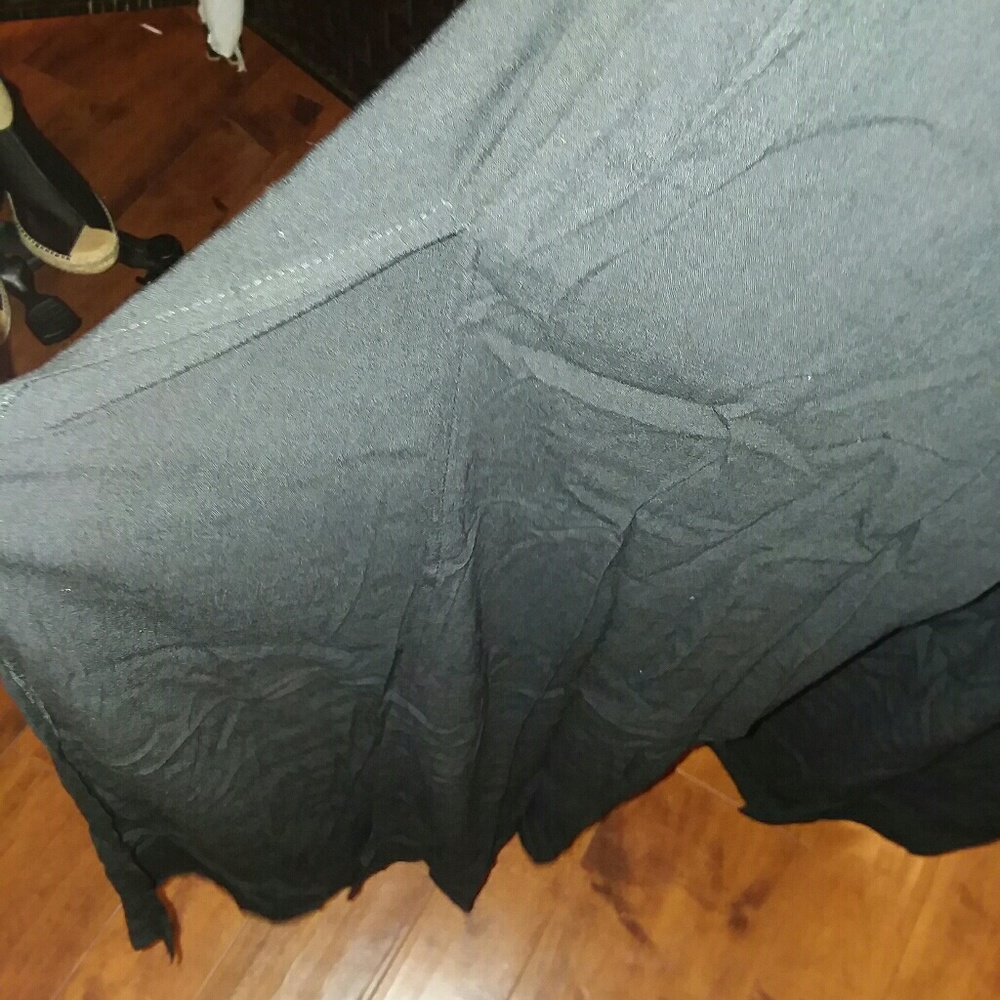 👖 3/$12👖🖤⭐New⭐ Med Black Split Leg Pants - Picture 5 of 8